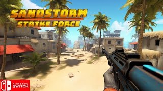 Sandstorm Strike Force Nintendo switch gameplay