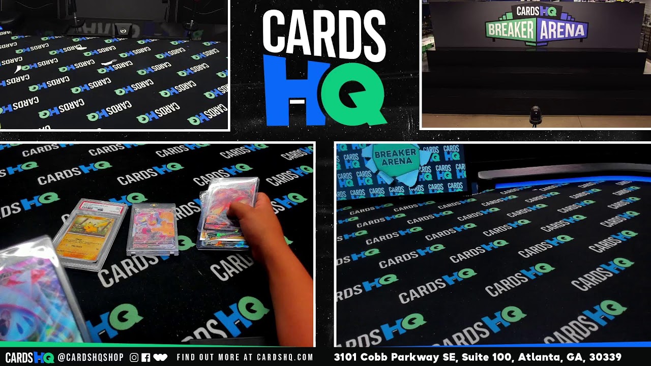 CardsHQ Breaker Arena Live Stream