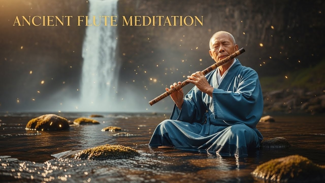 Tibetan Flute Meditation Music – Eliminate Stress – Calm the Mind & Stop Overthinking