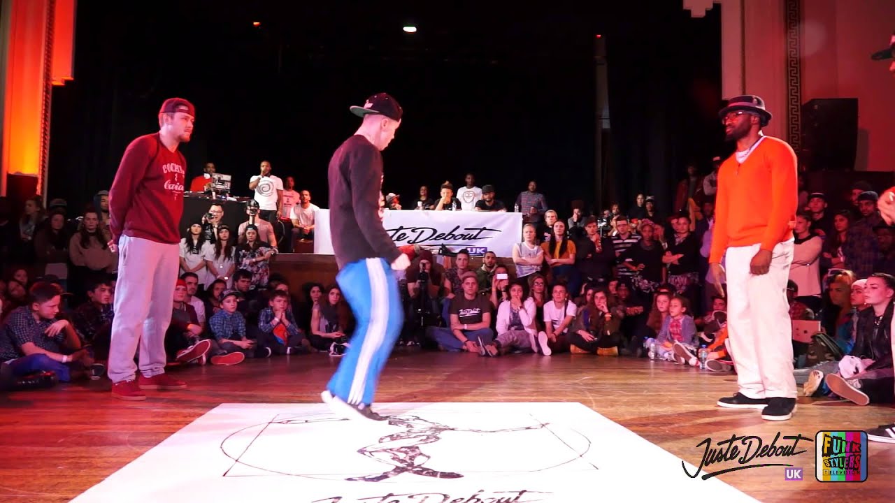 FSTV l Juste Debout UK 2014 l Popping l Top 16 l Dickson & Brooke vs Mr E & Jester