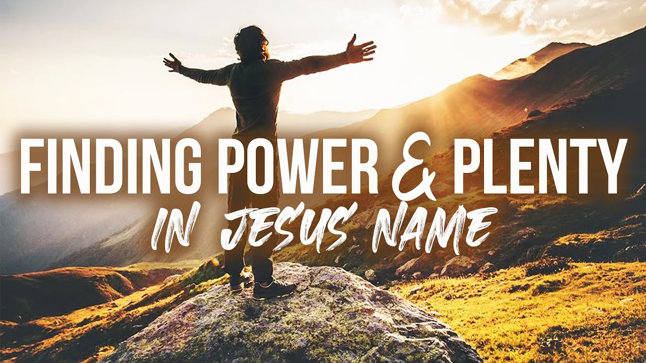 Finding Power & Plenty in Jesus Name with Pastor David Walker - YouTube