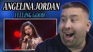 10-year-old VOCAL SENSATION!! | Angelina Jordan's 'Feeling Good' | Music Teacher's First Reaction!