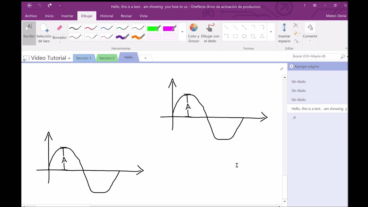 How to Use OneNote for School Tutorial - Lesson 5: The Drawing Menu - YouTube