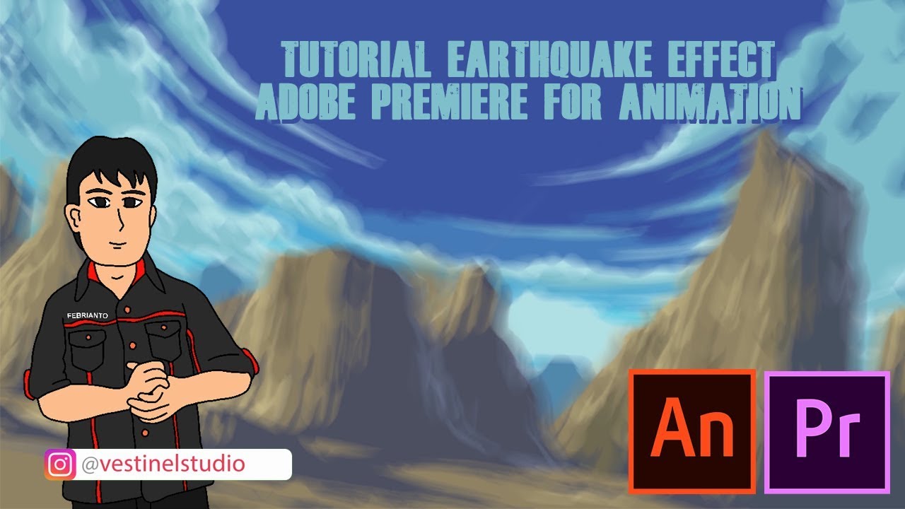 Tutorial Earthquake Effect Adobe Premiere For Animation - YouTube
