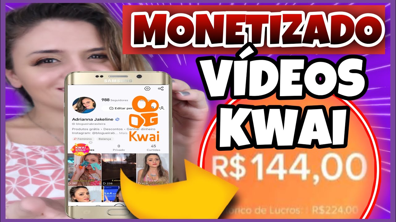 Como MONETIZAR VÍDEOS do KWAI - YouTube