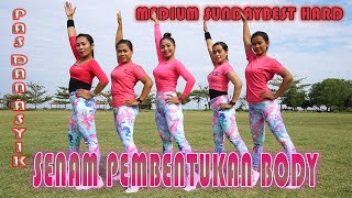 Aerobik merampingkan Perut 25 Menit | Senam Pembentukan Body | Senam BodyLanguage By Evie Yuslie