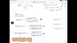 Trig Ratios Notes