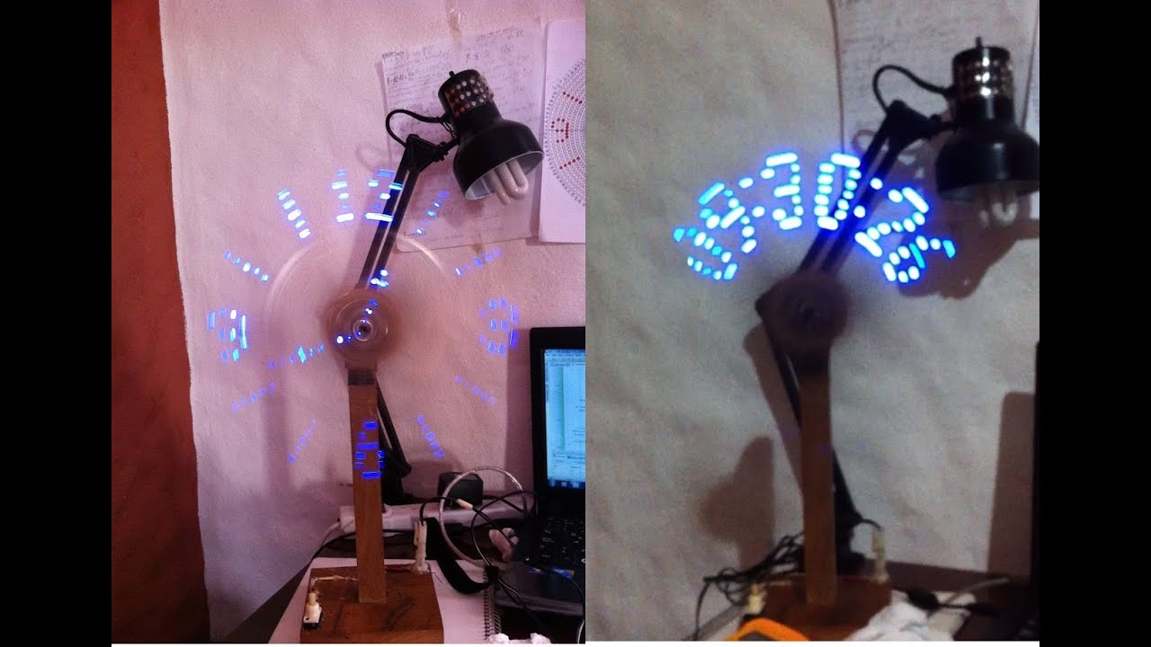 Reloj Hélice, Propeller Clock. (Diseño, Construcción y Funcionamiento)