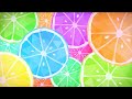 Colorful Fruit Background & Lemon Lime Orange - Loop