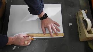 Grid Enlargement Method Make a 2 inch grid on a 12 x 18 inch paper for Drawing or Painting Part 2
