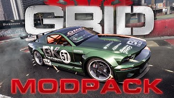 GRID never looked BETTER! Content and Graphics modpack
