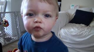 Tyler Saying Hello And Making Animal Sounds