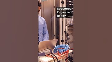 Network Cabling Installation - Wiring the future, one cable at a time #cybersafe