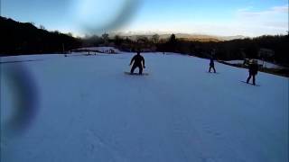 Alex's First Time Snowboarding @ Ski Beech - January 2014