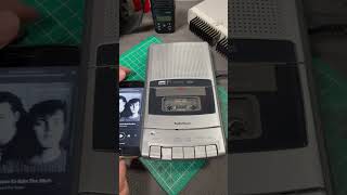 Creating my own Mixtape with a RadioShack CTR-121 #cassette #recorder #mixtape