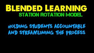 Station Rotations: How to Hold Students Accountable
