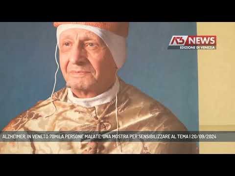 ALZHEIMER, IN VENETO 70MILA PERSONE MALATE. UNA MOSTRA PER SENSIBILIZZARE AL TEMA | 20/09/2024
