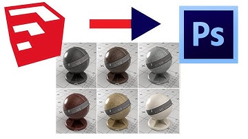 Connect Photoshop With Sketchup | How to Edit Texture Directly From Sketchup to Photoshop