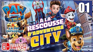 La Pat'Patrouille Le film: A La Rescousse d'Adventure City +Travel Case  Switch EU