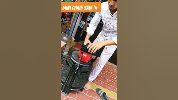 #viratpowertools bhai ye hai mini chain saw price hai =6500. #woodworking #machine #vairal #youtube
