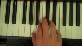 How To Play an Asus2 Chord on Piano - YouTube