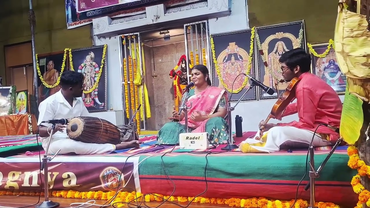 Lavanya Rama – Purnashadjam | Rupaka Talam | Tyagaraja Utsavam | Raaga Rasagnya | Monisha Pallela