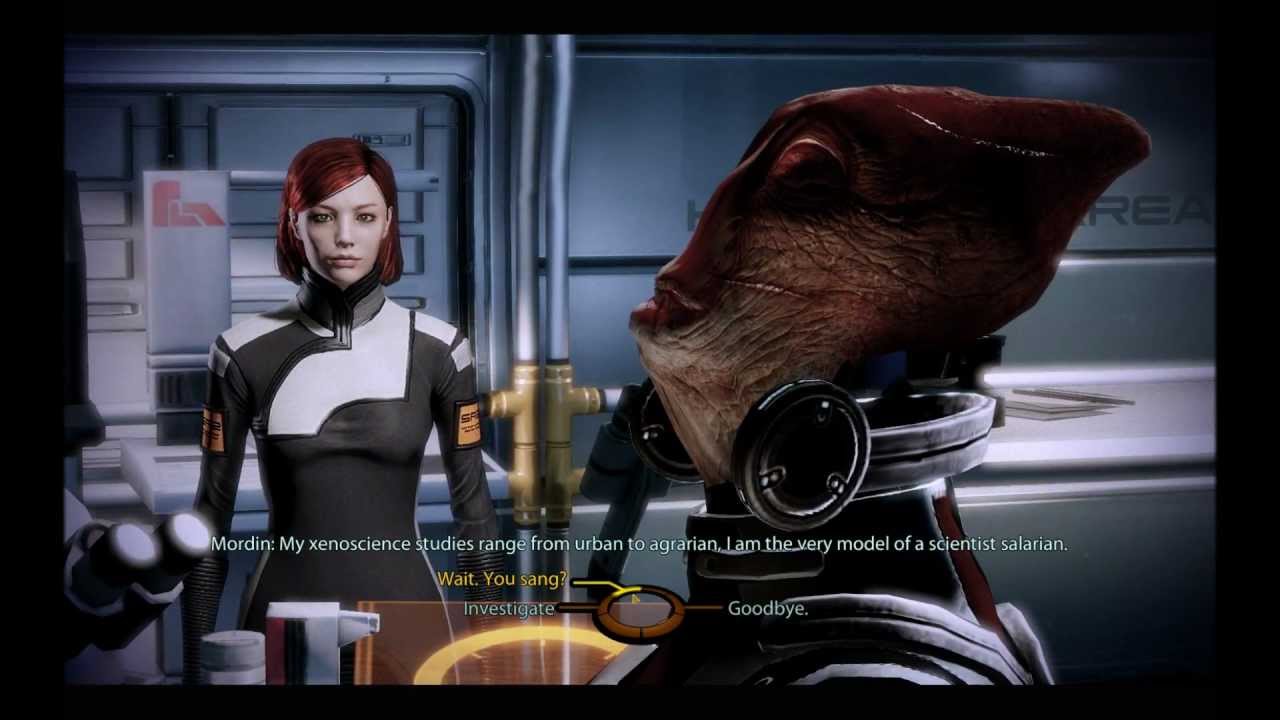 Mordin Solus - Scientist Salarian (HD) - YouTube