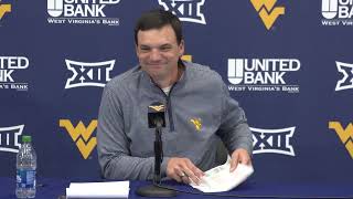 BlueGoldNews.com: WVU Football Neal Brown 10/10/22