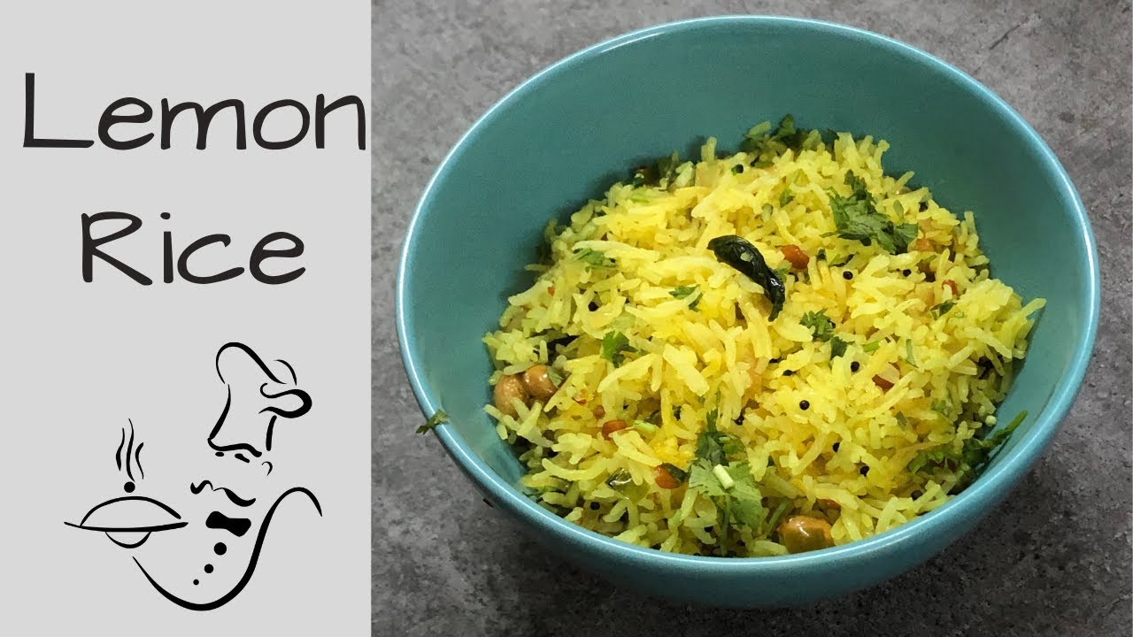 Easy Lemon Rice Recipe  I Chitranna I SouthIndian Lemon Rice Recipe I Lemon Pulihora