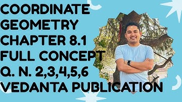 Exercise 8.1 Full Solution | Coordinate Geometry | Class 10 Optional Math | Vedanta Publication"
