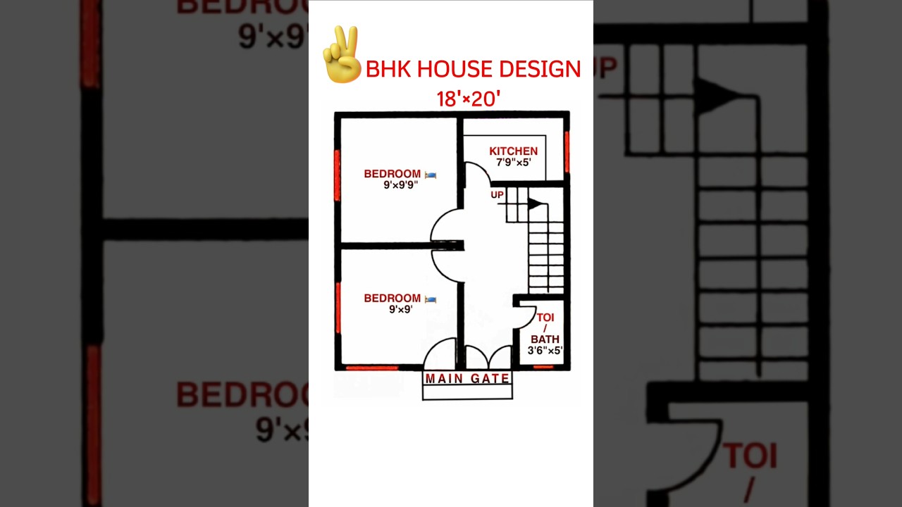 18 x 20 House Design/ 