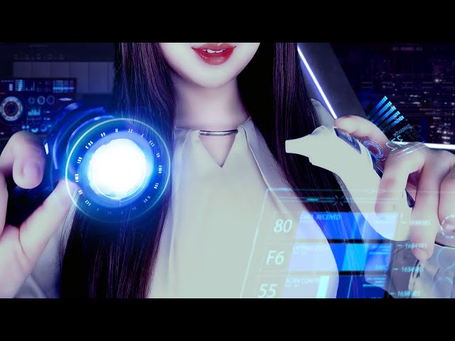 [ASMR] A.I의 정성스러운 간호와 치료 A.I's sincere care and treatment (Sub💬) Sci-fi asmr/공상과학 asmr/체온계 소리