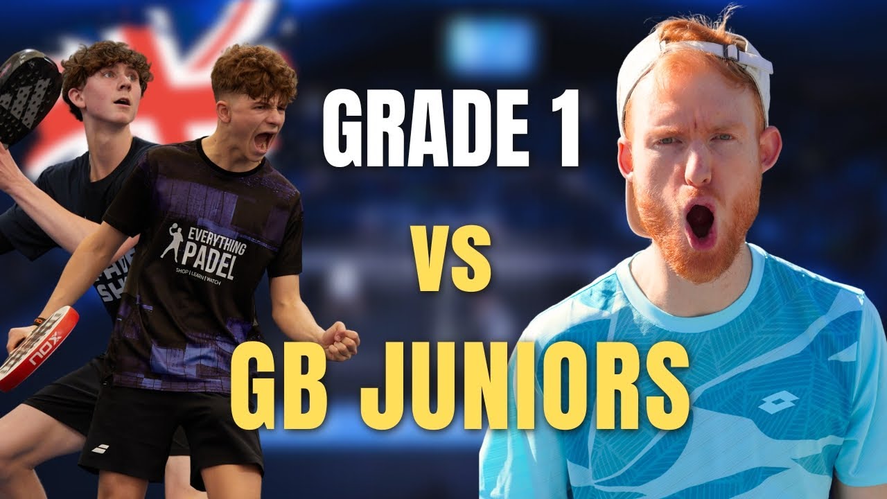Я играл против лучших юниоров Великобритании на турнире по паделу среди игроков 1-го класса.