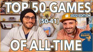 Top 50 BEST Board Games of All-Time | 2022 Edition | 50-41