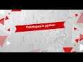 Lecture 4 :- Datatypes in python