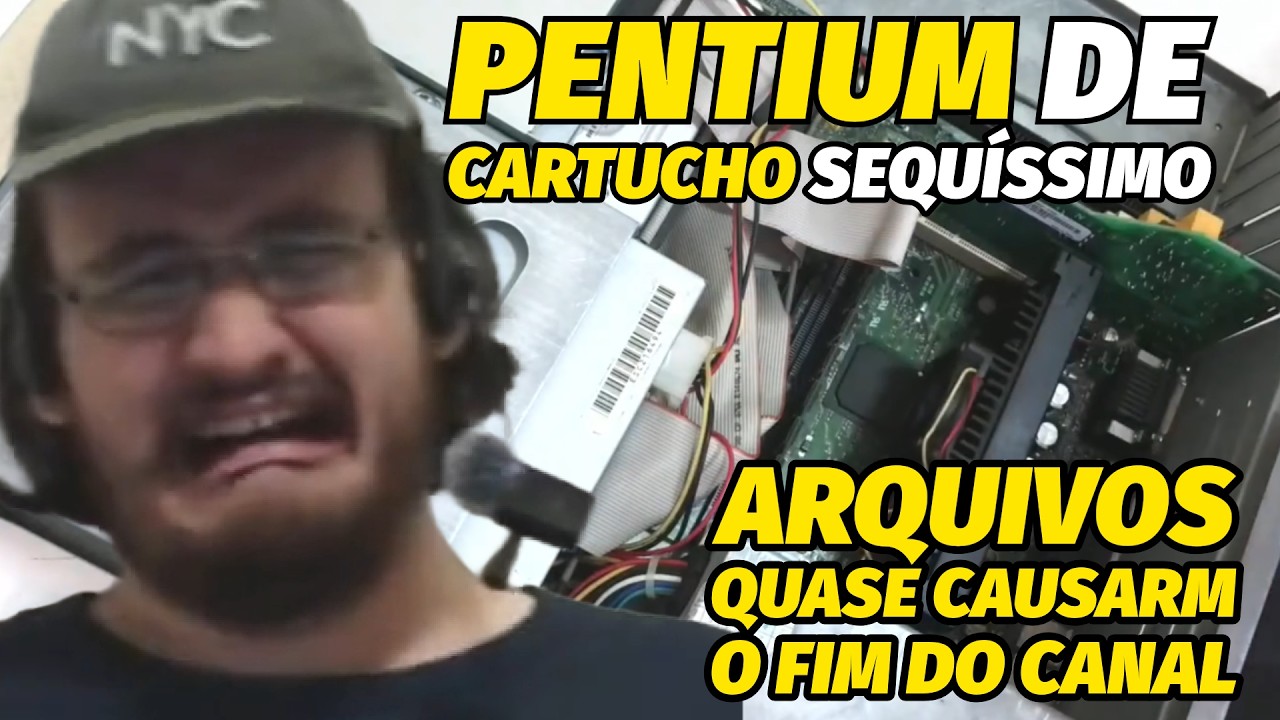ET REVIVE PENTIUM DE CARTUCHO E ACHA COISAS QUE ACABARIAM COM O CANAL.