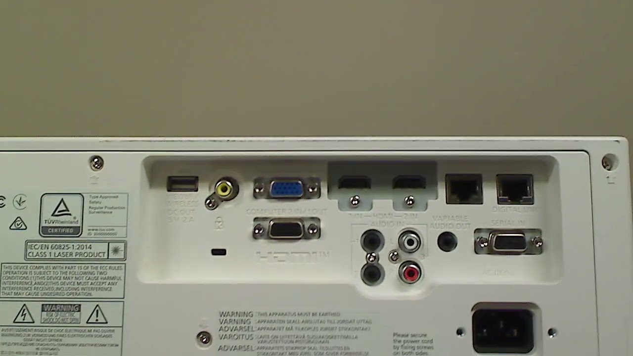 Auction #4022945 - Panasonic Projectors - YouTube