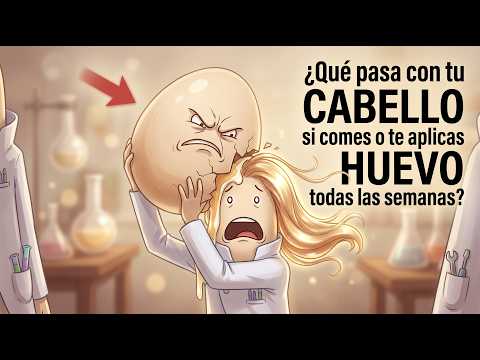 Usé HUEVO en mi CABELLO cada semana y esto fue lo que pasó — no te lo pierdas