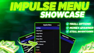 [IMPULSE MENU] FIVEM CHEAT | SPAWN MONEY &amp; WEAPONS | TROLL