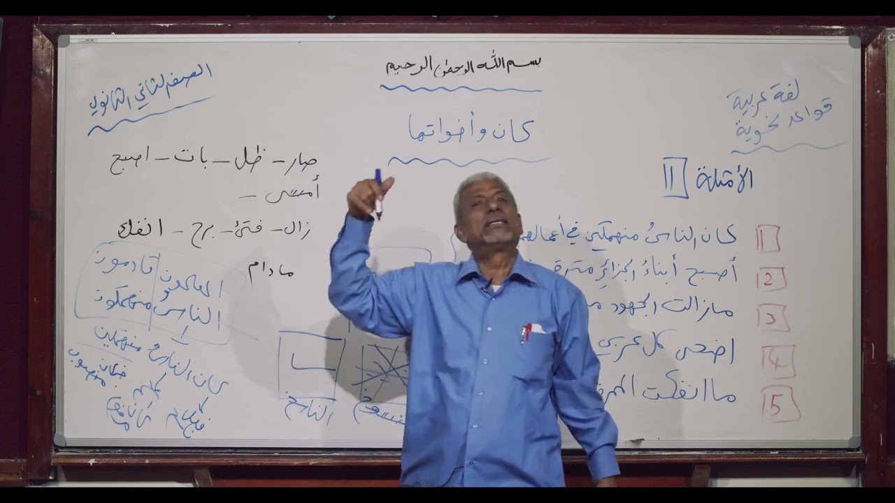 لغة عربية | كان وأخواتها 1 | ثاني ثانوي