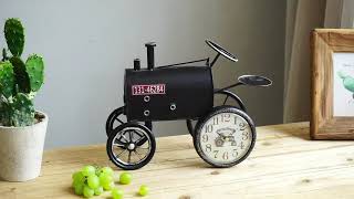 JUMBO HUMBLE Vintage Farmhouse Tractor Table Clock | $100k Bonuses in Description