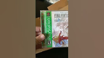 Can we buy Sealed PlayStation 1 games from Square Enix in 2023?! #finalfantasy #playstation  #shorts