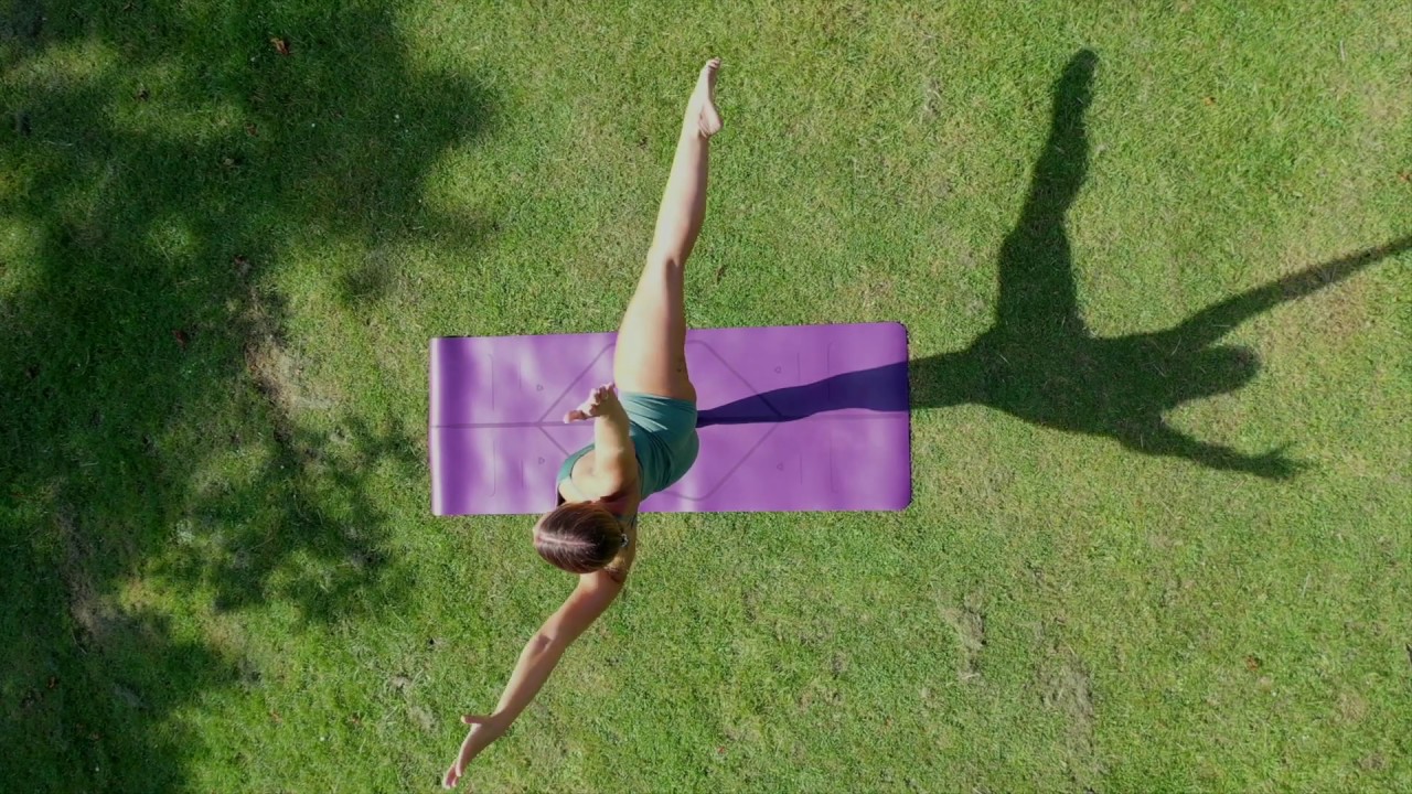Liforme Purple Earth Yoga Mat Cat Meffan YouTube