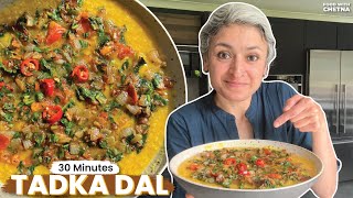 30 minute meals  INDIAN TADKA DAL  Super healthy and delicious!