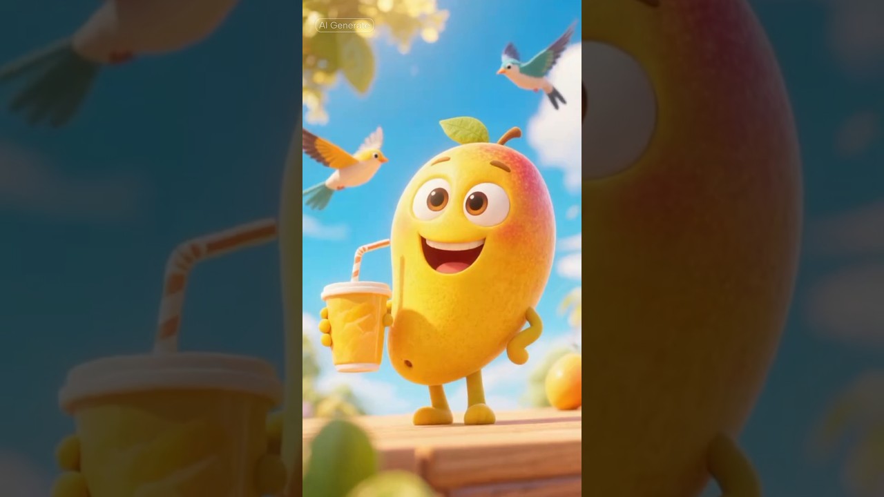 Smiles, giggles & juicy vibes! 😋🥭