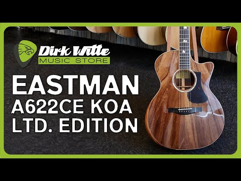Dirk Witte Demo - Eastman AC622CE KOA Limited Edition Grand