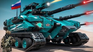 Today! Russia's most advanced laser tank destroys 2,000 US M1 Abrams tanks in Ukraine - ARMA 3