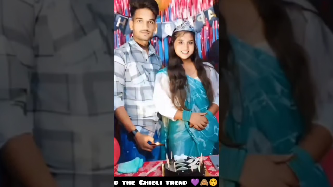 My Wife ❤️ Ghibli Style Couple Image | Romantic Anime Short | Deepak Maurya