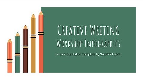 Free Creative Writing Class Infographics for PowerPoint & Google Slides by GreatPPT