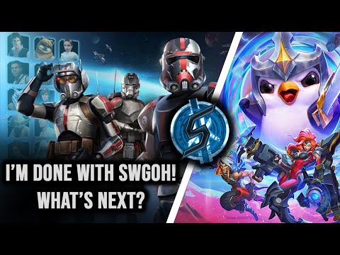 Why I quit SWGoH and what's next for me and the channel